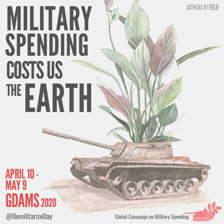 Military spending costs us the Earth
