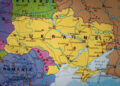 Detailed map of ukraine and surrounding countries