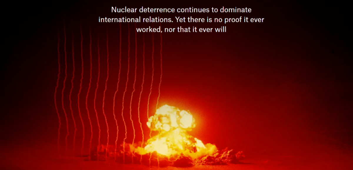 Debunking Deterrence Theory and Pursuing Global Nuclear Disarmament