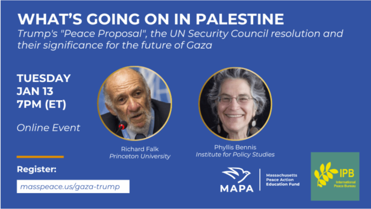 What’s Going on in Palestine