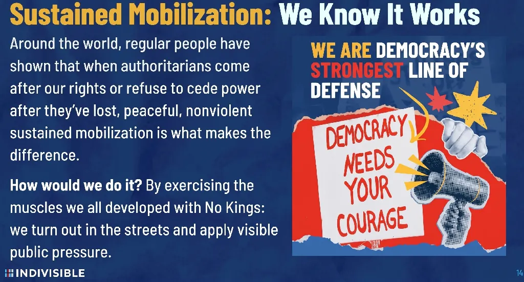 Election Defense 201 training by Hands Off Our Vote 