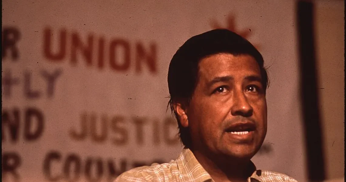 Portrait of Cesar Chavez