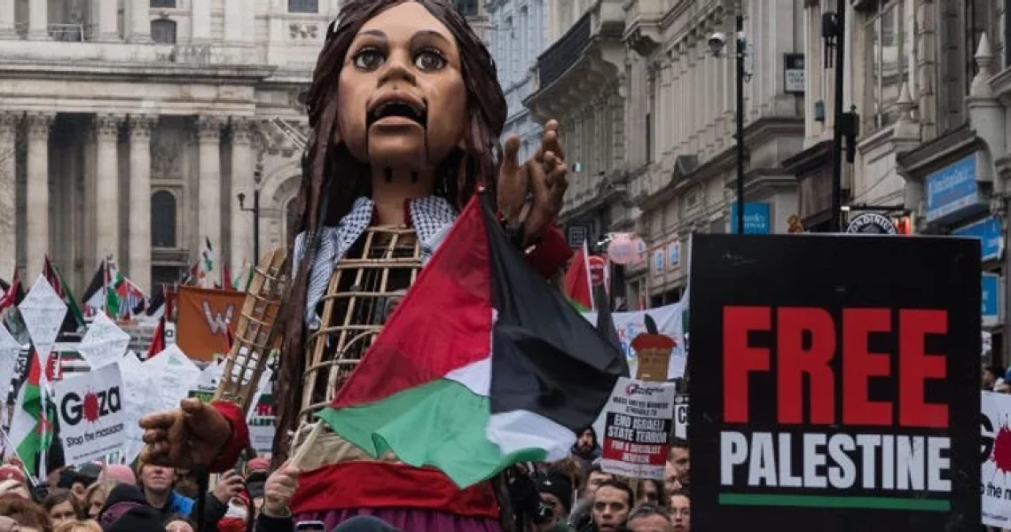 Gaza March in London